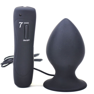 Silicone Vibrating Anal Plug