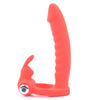 Vibrating Rabbit Cock Ring with Realistic Dildo