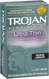 Trojan Sensitivity Bareskin Lubricated Condoms - 10 Pack