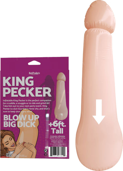 King Pecker- 6 Foot Giant Inflatable Penis