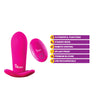 Intrigue - Hot Pink - Remote Control 10-Function Panty Vibe