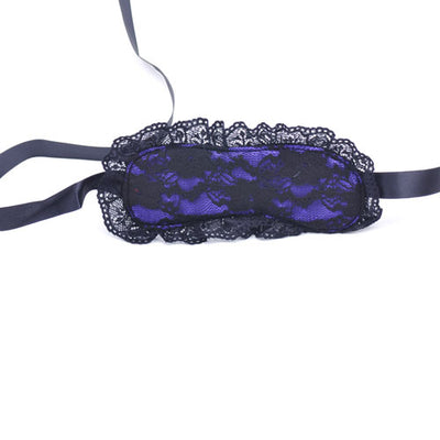 Lace Mask and Wrist Restraint Set