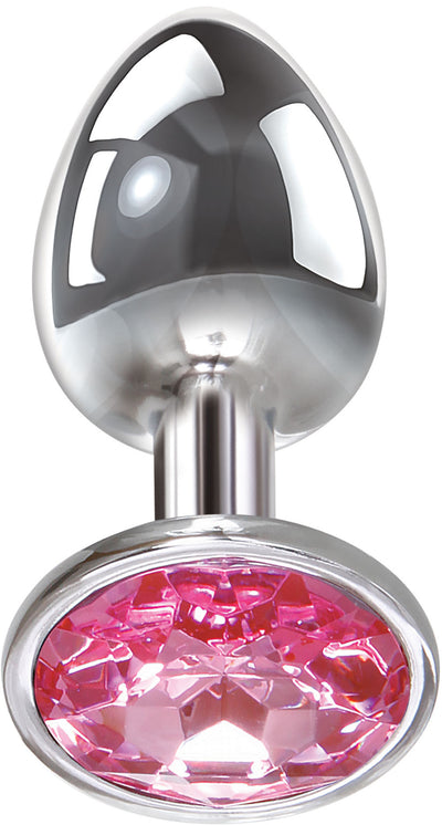 Pink Gem Anal Plug- Medium