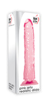 Pink Jelly Realistic Dildo