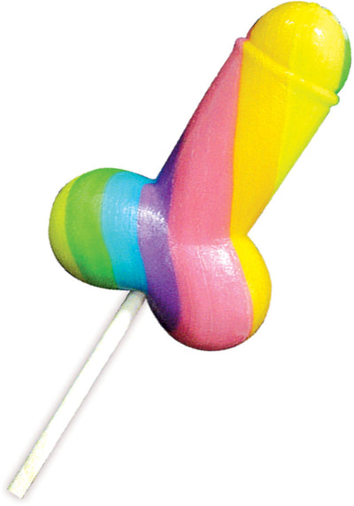 Rainbow Cock Box- Pop 12 Pieces