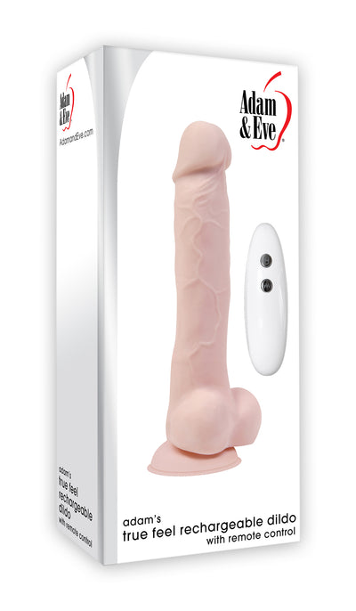 Adam's True Feel Rechargeable Dildo AE-WF-4203-2