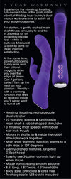 Eve's Posh Thrusting Warming Rabbit - Purple