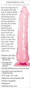 Pink Jelly Realistic Dildo