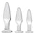 Adam & Eve Glass Anal Training Trio AE-WF-2339-2