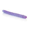 Slim Jim Duo 17 Inches Veined Super Slim Dong - Purple