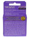 Trojan Her Pleasure Sensations Lubricated  Condoms - 3 Pack TJ97320