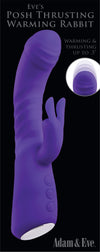 Eve's Posh Thrusting Warming Rabbit - Purple