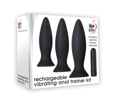 Rechargeable Vibrating Anal Trainer Kit AE-WF-4272-2