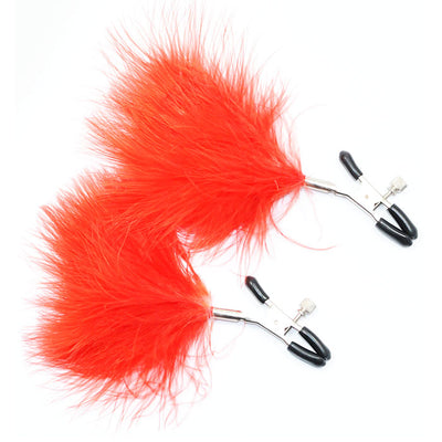 Nipple Clamps with Feather