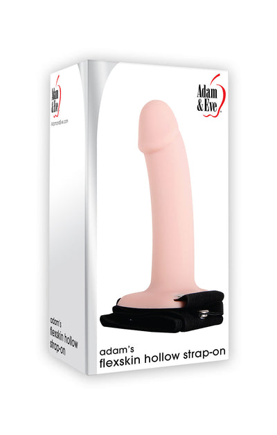 Adam's Flexskin Hollow Strap-on - Flesh