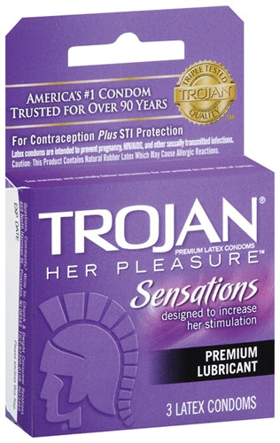 Trojan Naturalamb Luxury Condoms - 3 Pack