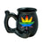 Embossed Leaf Matt Black Mug - Rainbow Leaf FC-82505