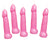 Bachelorette Pecker Party Pink Candles 5pk HTP3143