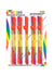 Rainbow Pecker Straws - 10 Pack HTP3250