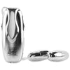 Interactive Double Egg Vibe in Silver - Kinky Cupid