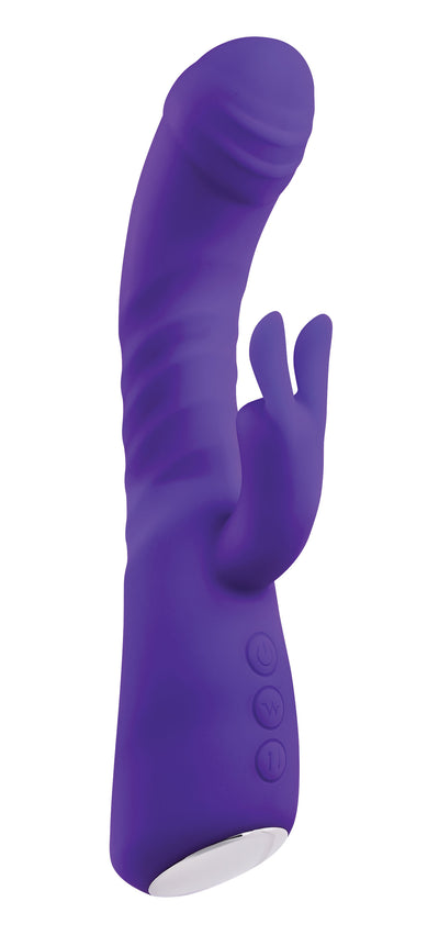 Eve's Posh Thrusting Warming Rabbit - Purple