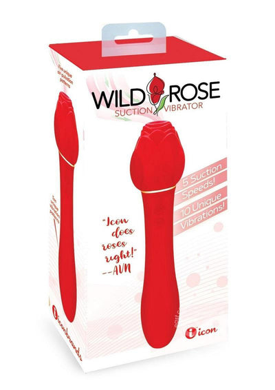 Wild Rose Suction Vibrator