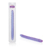 Slim Jim Duo 17 Inches Veined Super Slim Dong - Purple SE0280902