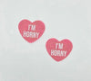 i'm Horny Berry Candy Heart Pasties