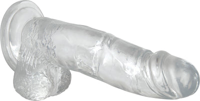 Adam and Eve's Crystal Clear 8" Dildo