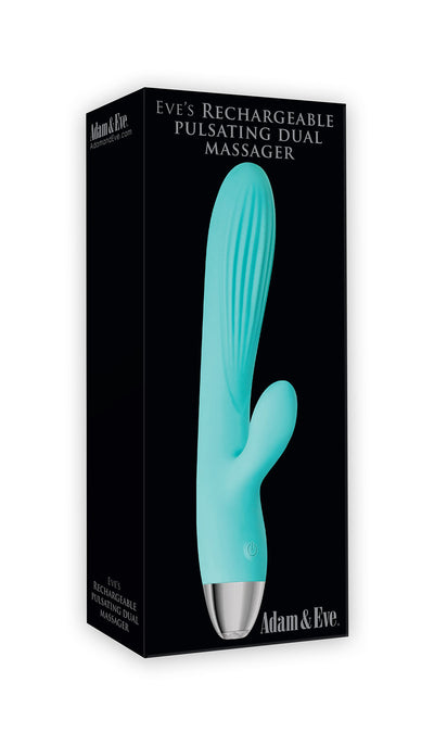 Eve's Rechargeable Pulsating Dual Massager AE-BL-4296-2