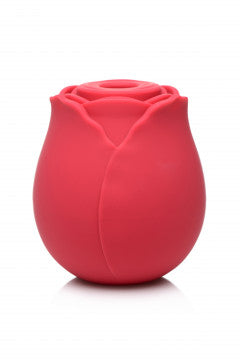 Wild Rose Suction Vibrator - Red