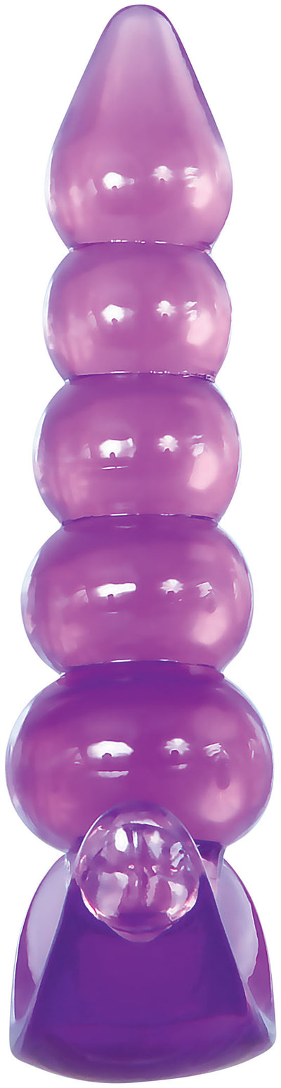 Bumpy Delight Anal Plug - Purple